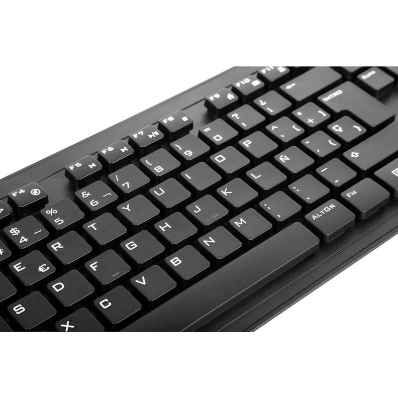 Combo Teclado y Mouse Cable Targus Espanol AKM617-2