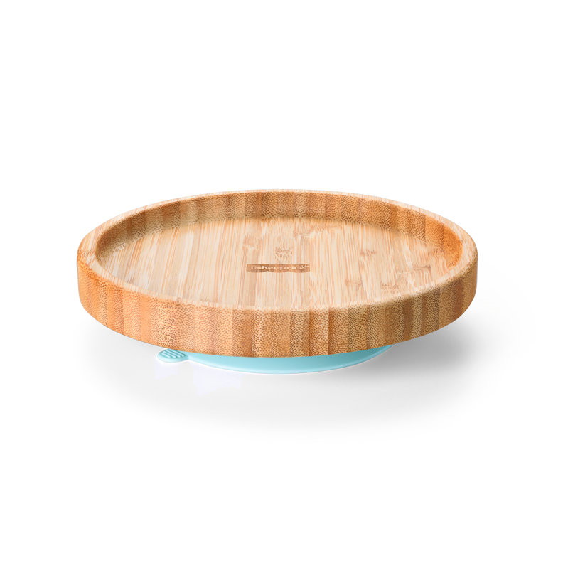 Plato Plano con Ventosa Fisher Price Bam N Boo Azul BB1170-0