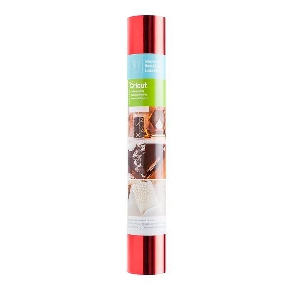 Lamina Adhesiva Metalica 30 X 122 Cm Rojo Cricut