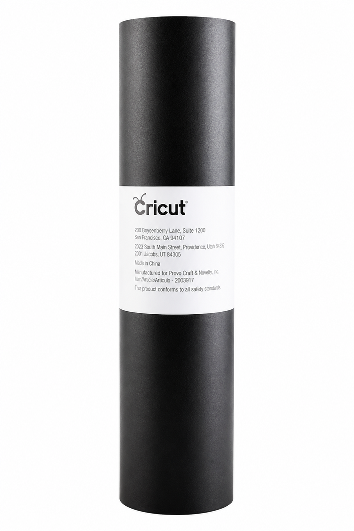 Vinilo Para Pizarra 12 x 48 Negro Cricut
