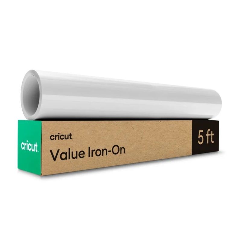 Vinilo Adhesivo Iron On Promocional Blanco Cricut