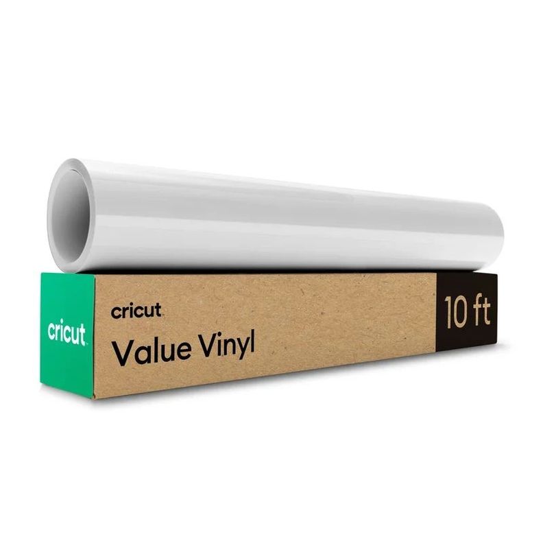 Vinilo Promocional 12 x 10 Ft Blanco Cricut