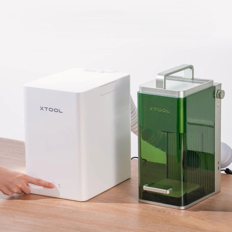 Xtool Purificador De Aire - Desktop Smoke Purifier Blanco