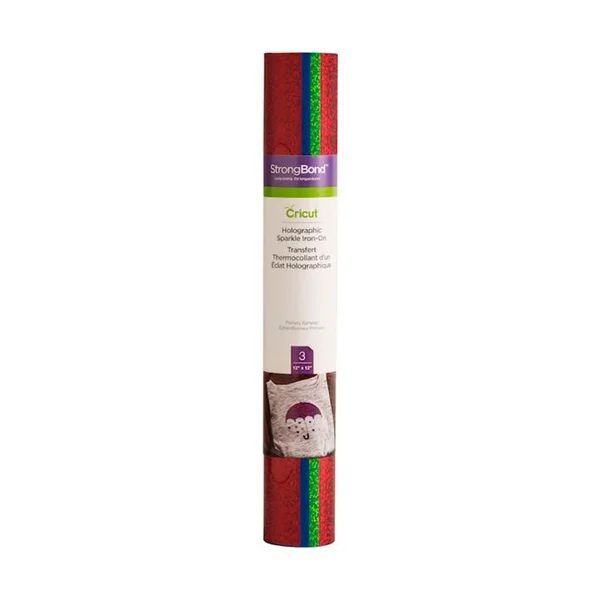 Vinilo Textil Holografico 30.5 x 30.5 cm Multicolor Cricut Surtido