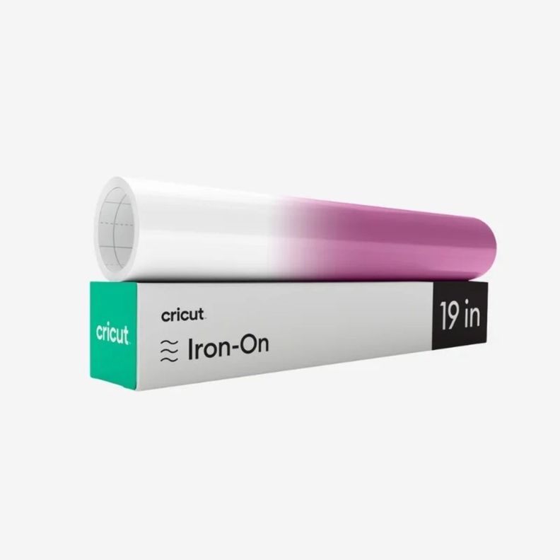 Vinilo Iron On Uv Rosado 12x19 Cricut Surtido