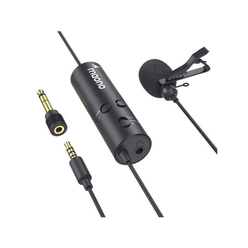 MAONO LAVALIER MICROFONO PB OUTPUT JACK AU-103-1