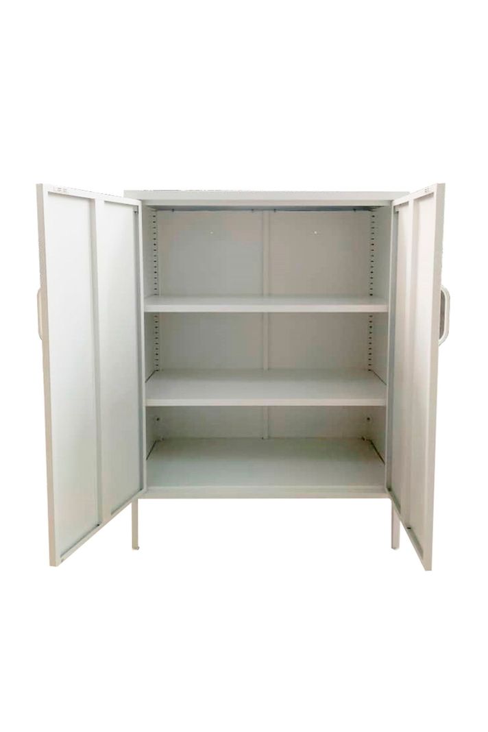 Gabinete Metálico con repisas Blanco-1
