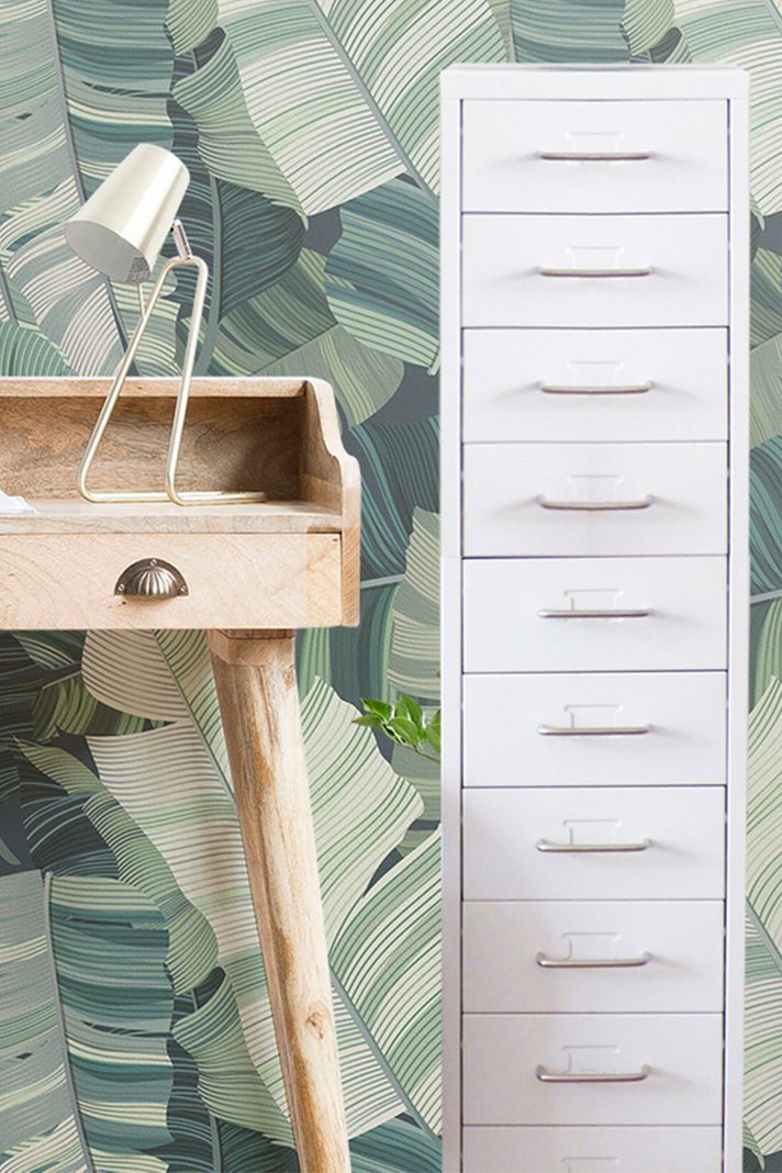 Cajonera metálica 10 cajones Blanca con Ruedas-3