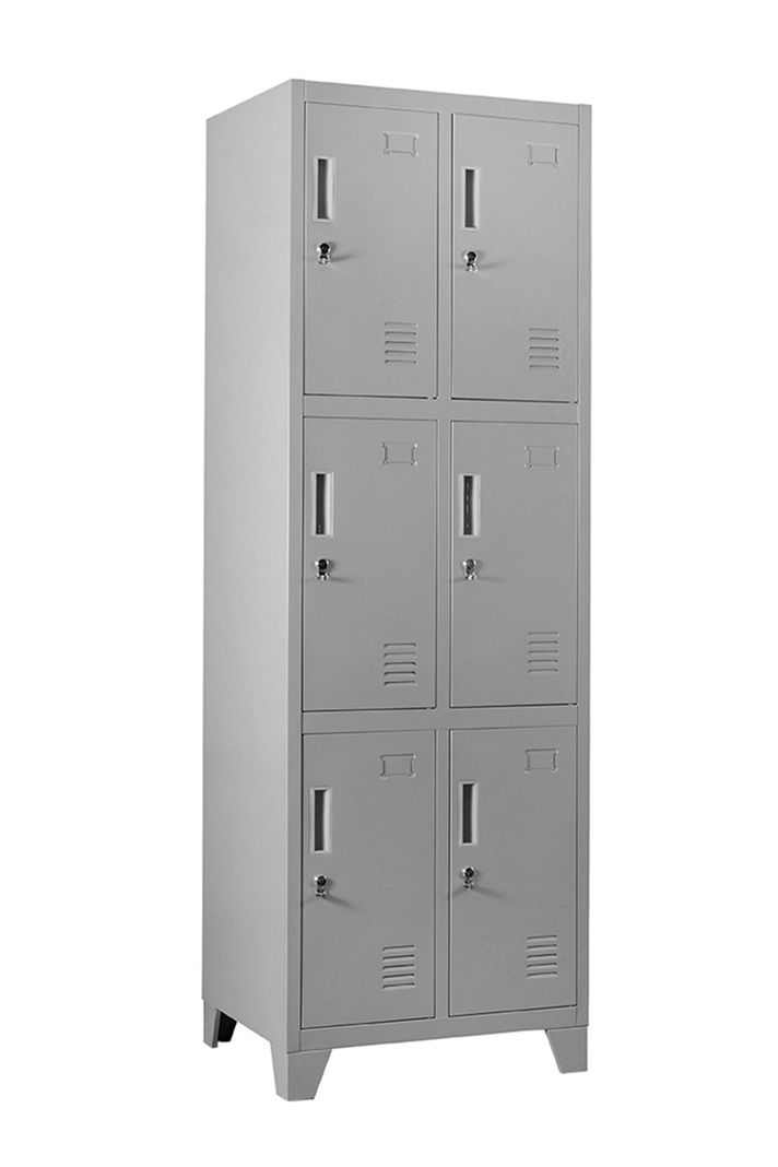 Locker 2 cuerpos 6 puertas Equimet-2