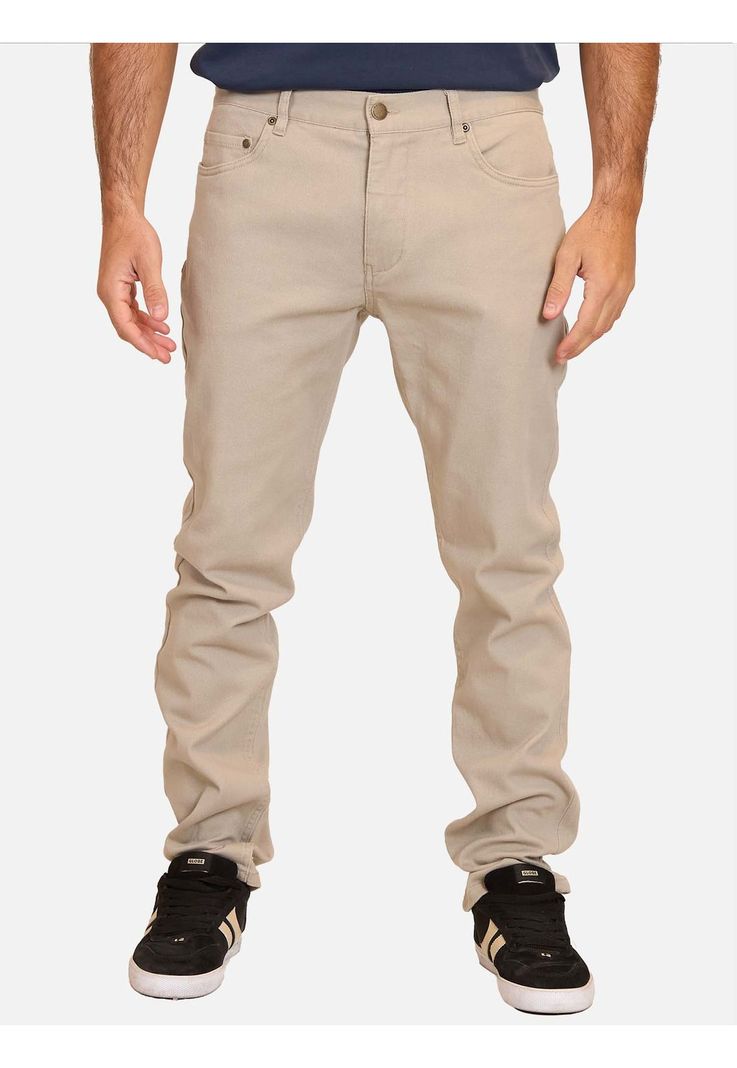 Pantalon Clasico Molokai Beige Hombre Maui And Sons-0