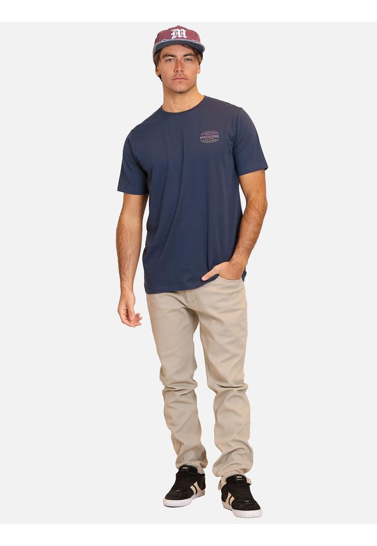 Pantalon Clasico Molokai Beige Hombre Maui And Sons-2