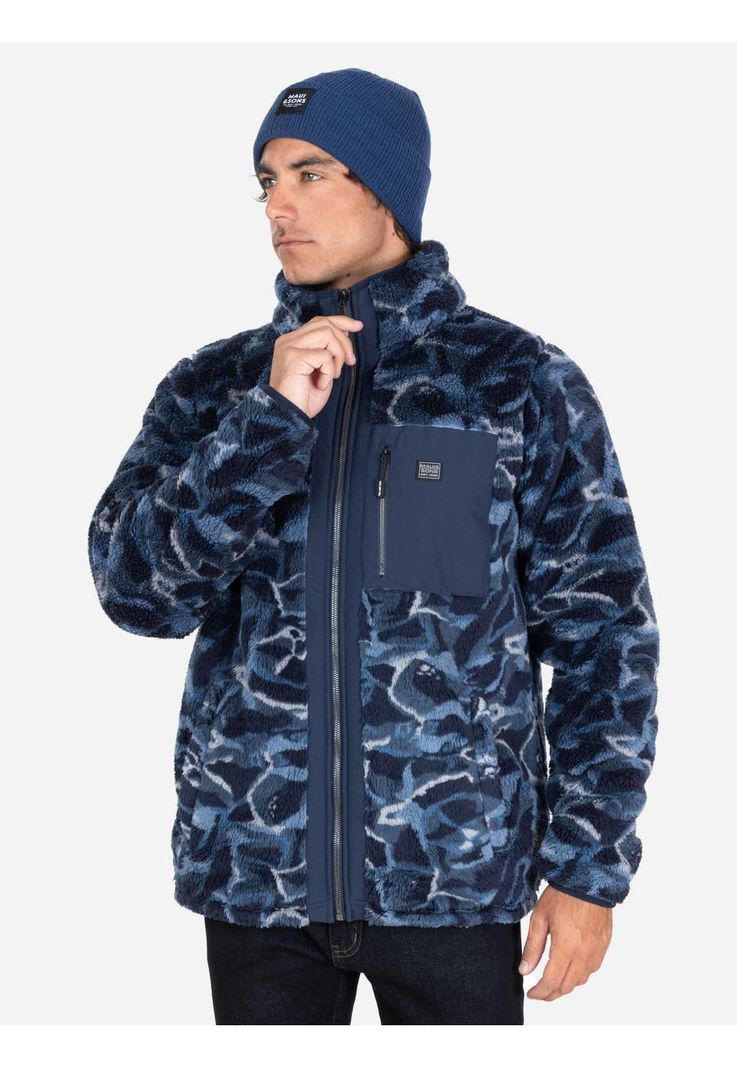 Poleron Chiporro Ocean Multicolor Hombre Maui And Sons-0
