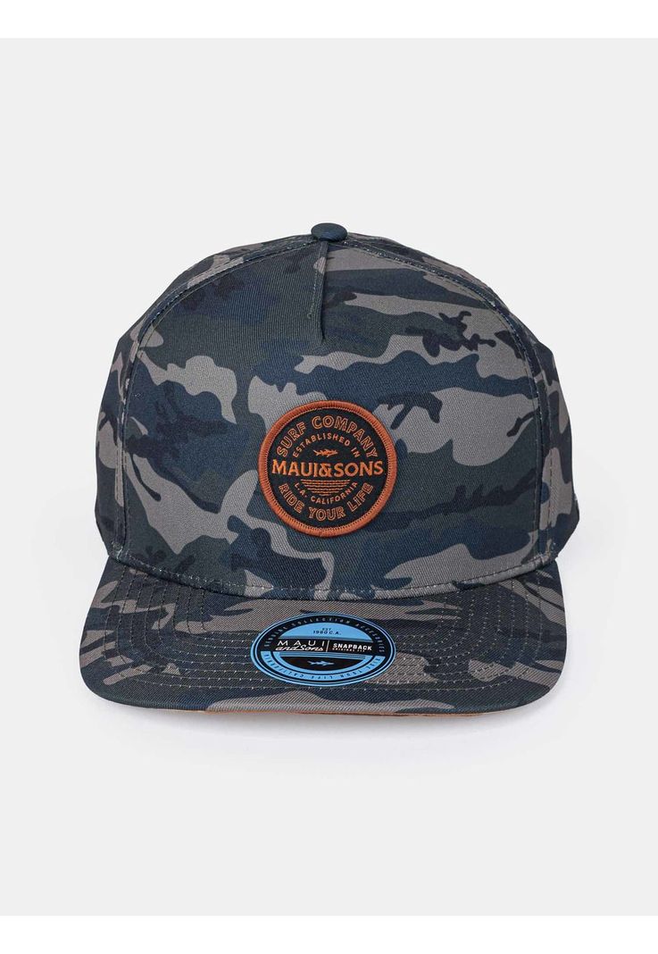 Jockey Camo  Hombre Gris Maui and Sons-0