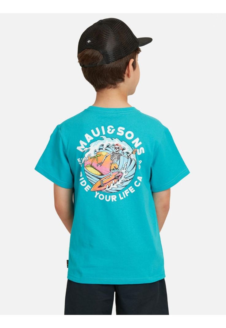 Pack Polera Jockey Infantil Azul Maui and sons-1