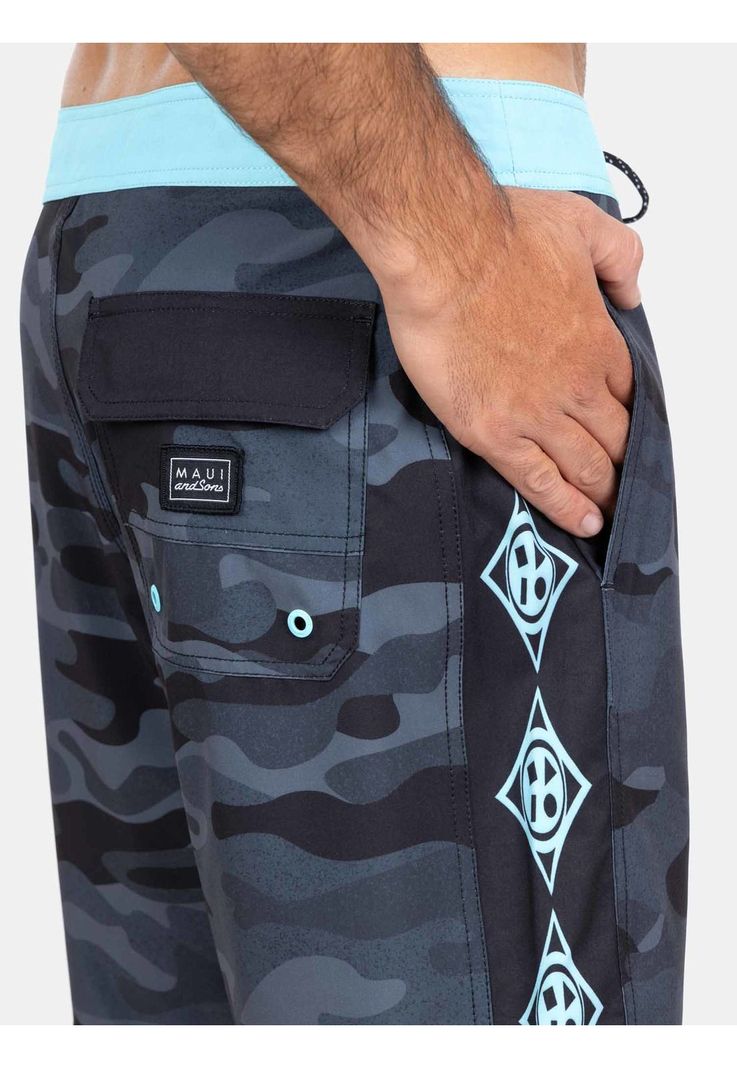 Traje De Baño Finix Multicolor Hombre Maui And Sons-2
