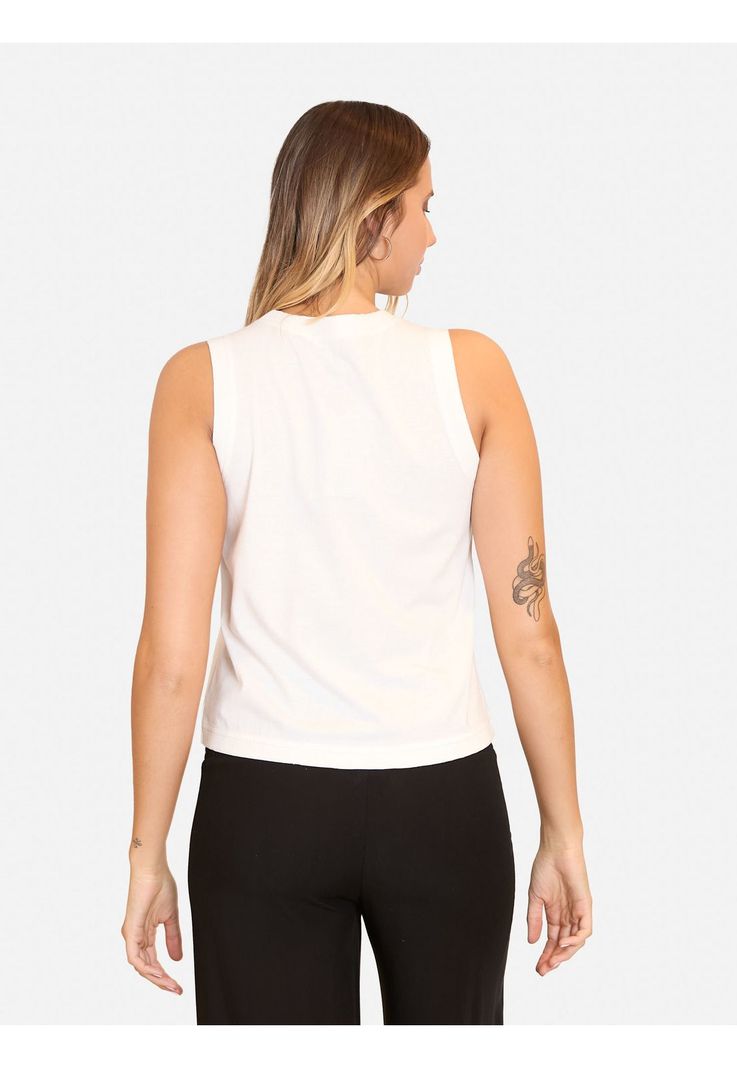 Polera MC Open Your Mind Blanco Mujer Maui And Sons-1