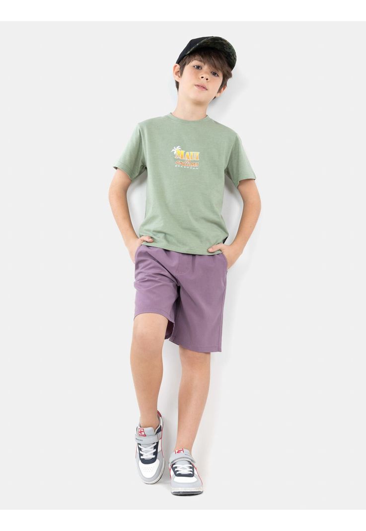 Polera MC Sharkman Verde Niño Maui And Sons-2