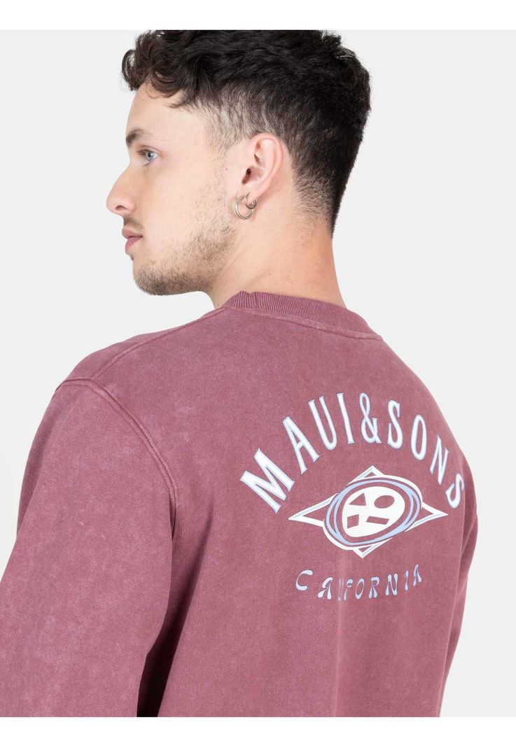 Poleron CR Sandstorm Rojo Hombre Maui And Sons-2