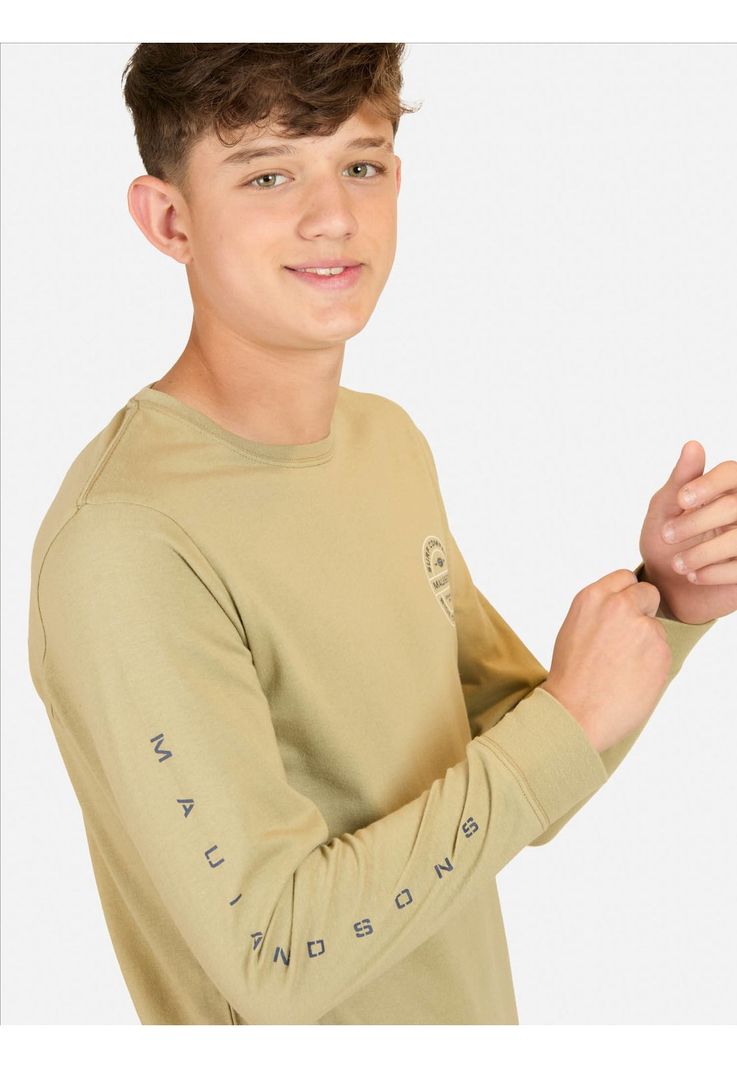 Polera ML Tiki Sunset Café Infantil Maui And Sons-2