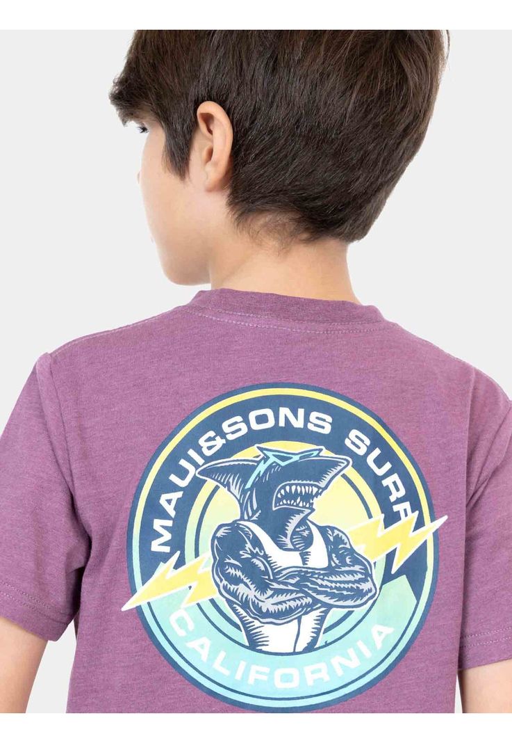 Polera MC California Yol Burdeo Niño Maui And Sons-2