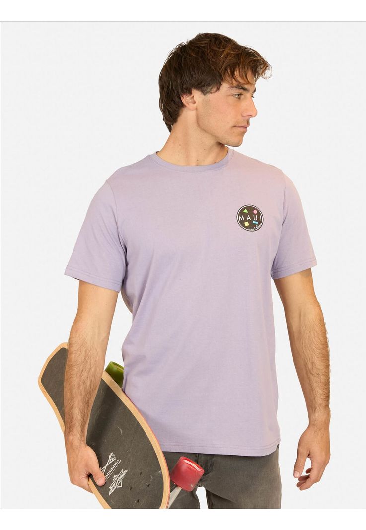 Polera MC The New Order Morado Hombre Maui And Sons-0