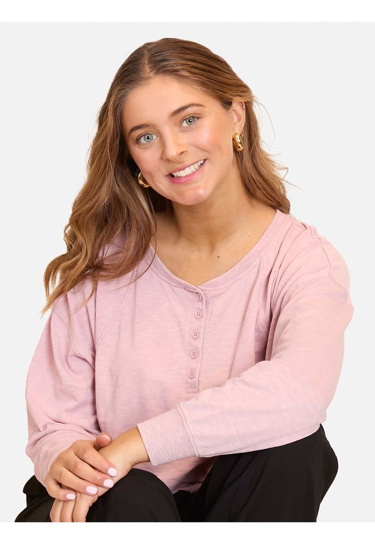Polera ML Good Life Rosado Mujer Maui And Sons-2