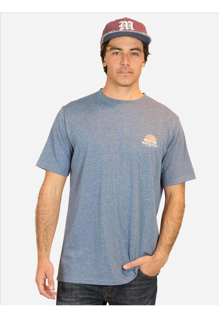 Polera MC Surf Company Azul Hombre Maui And Sons-0