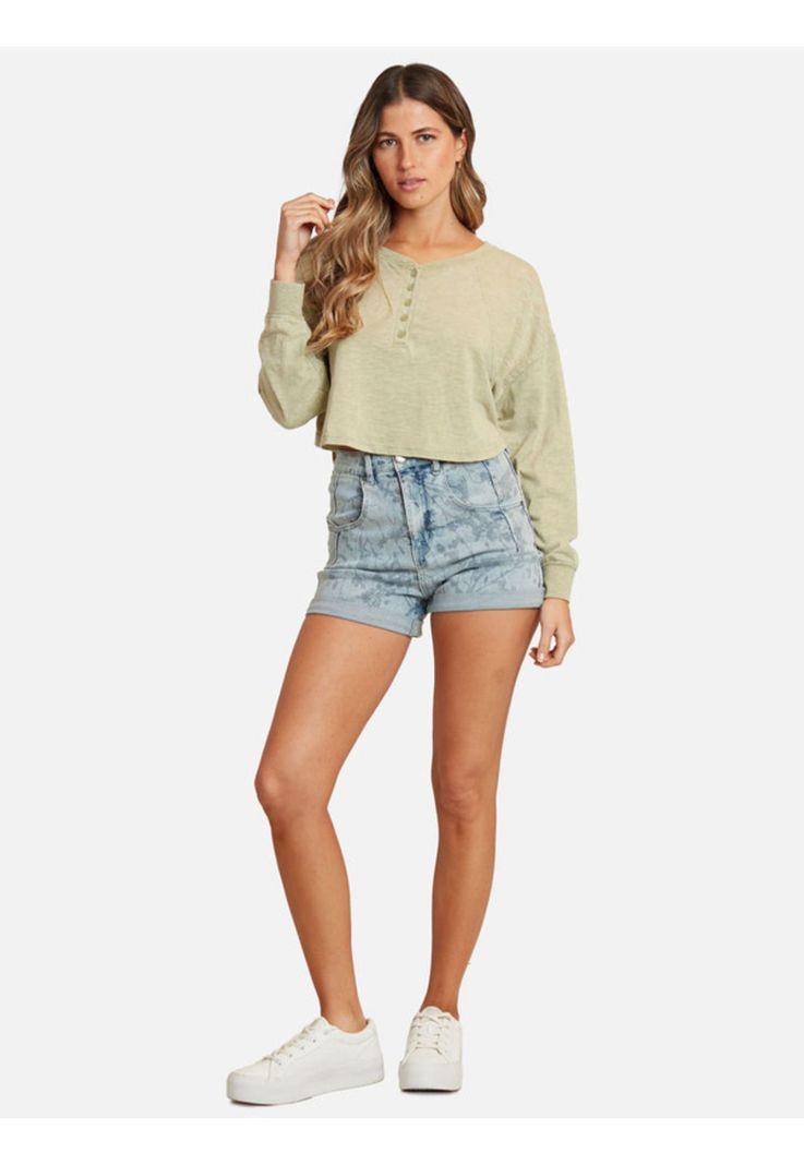 Short Branches S Mujer Celeste Maui And Sons-3