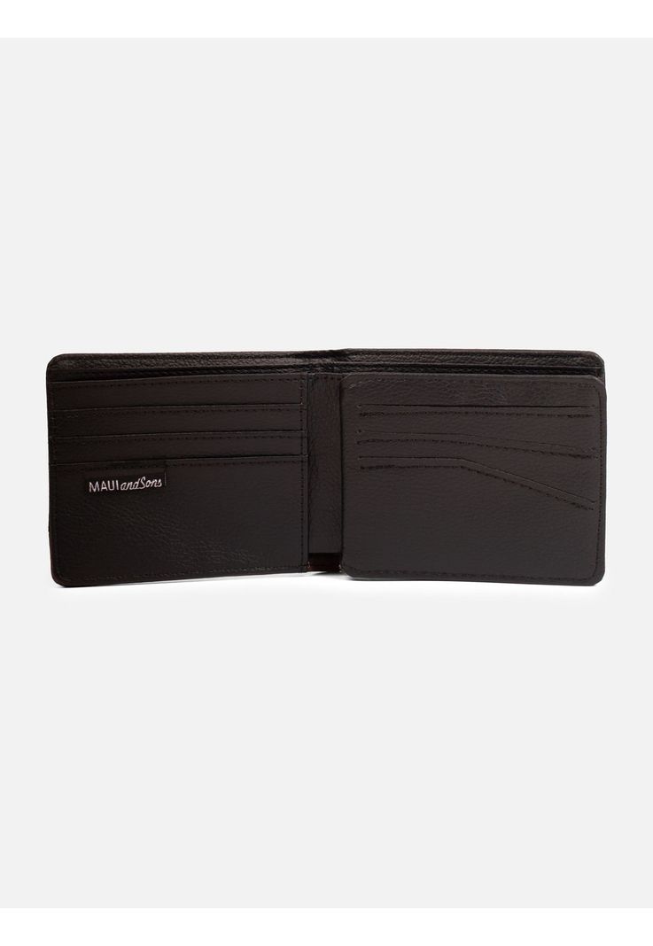 Billetera retro  Negro Hombre Maui And Sons-3