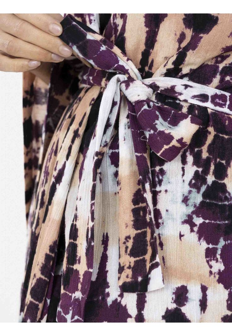 Blusa WATERFALL KIMONO Mujer Multicolor Maui and Sons-2