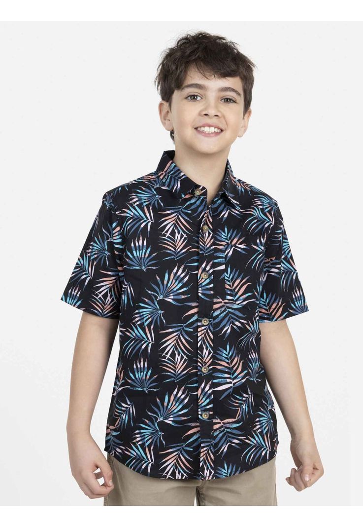 Camisa PALM LAX Niño Multicolor Maui and Sons-0