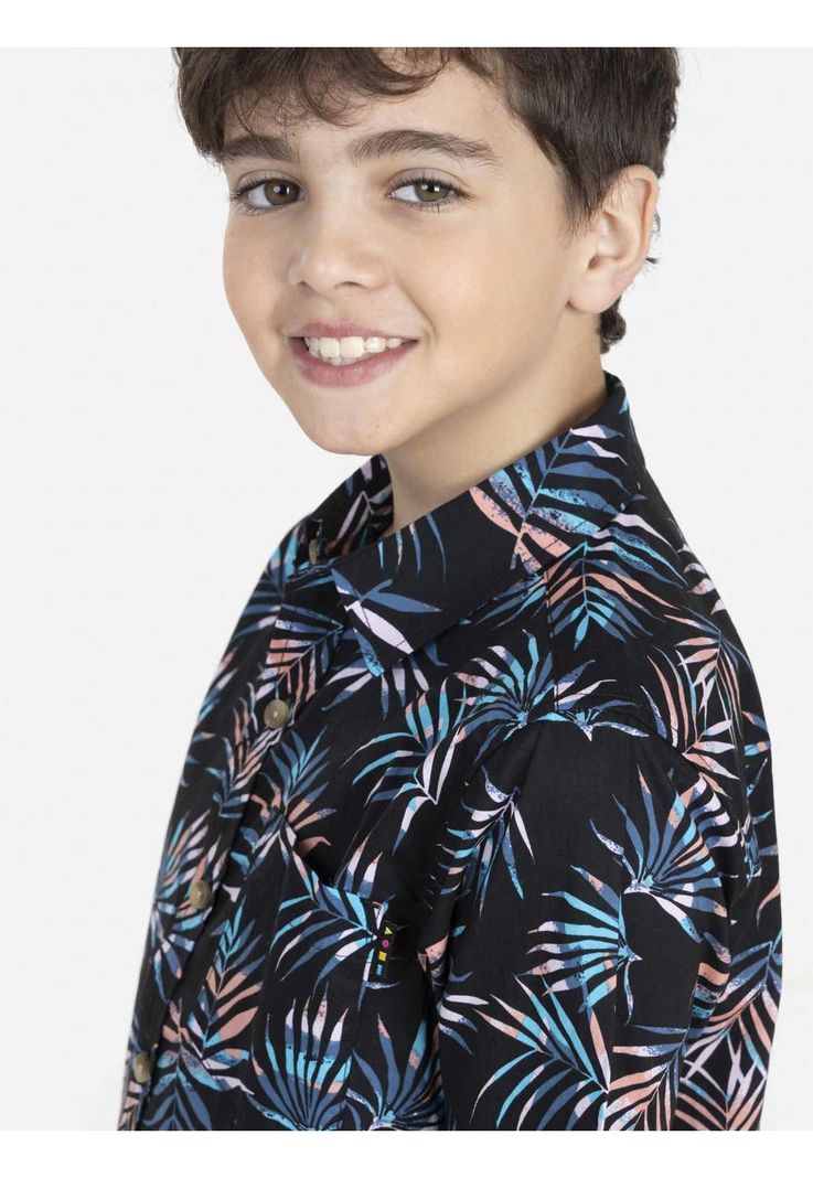 Camisa PALM LAX Niño Multicolor Maui and Sons-2
