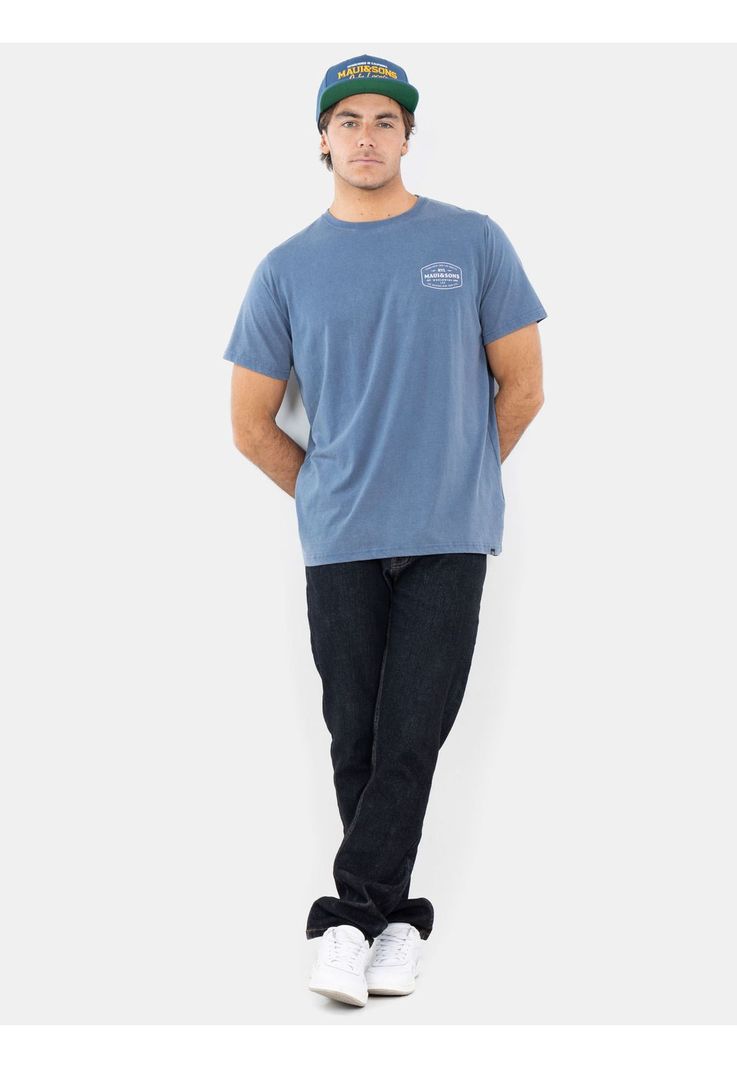 Polera MC The New Order Azul Hombre Maui And Sons-2