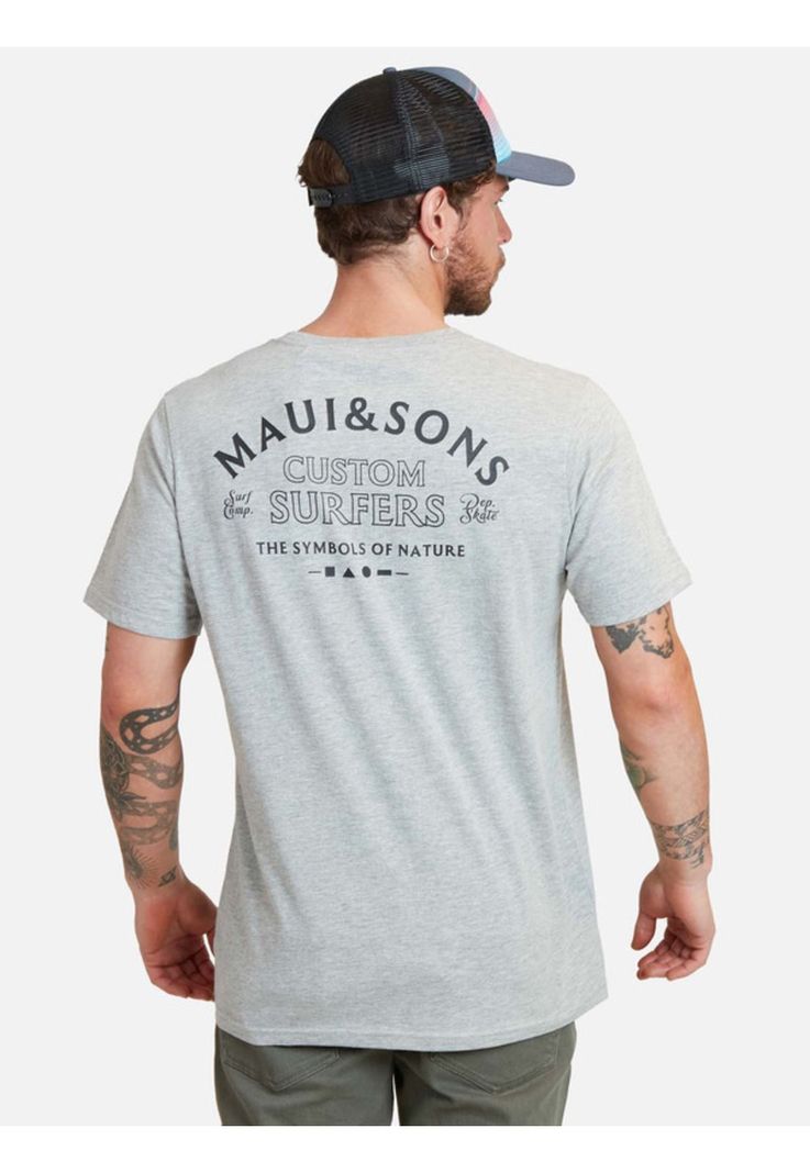 Pack Polera Jockey Hombre Gris claro Maui and sons-1
