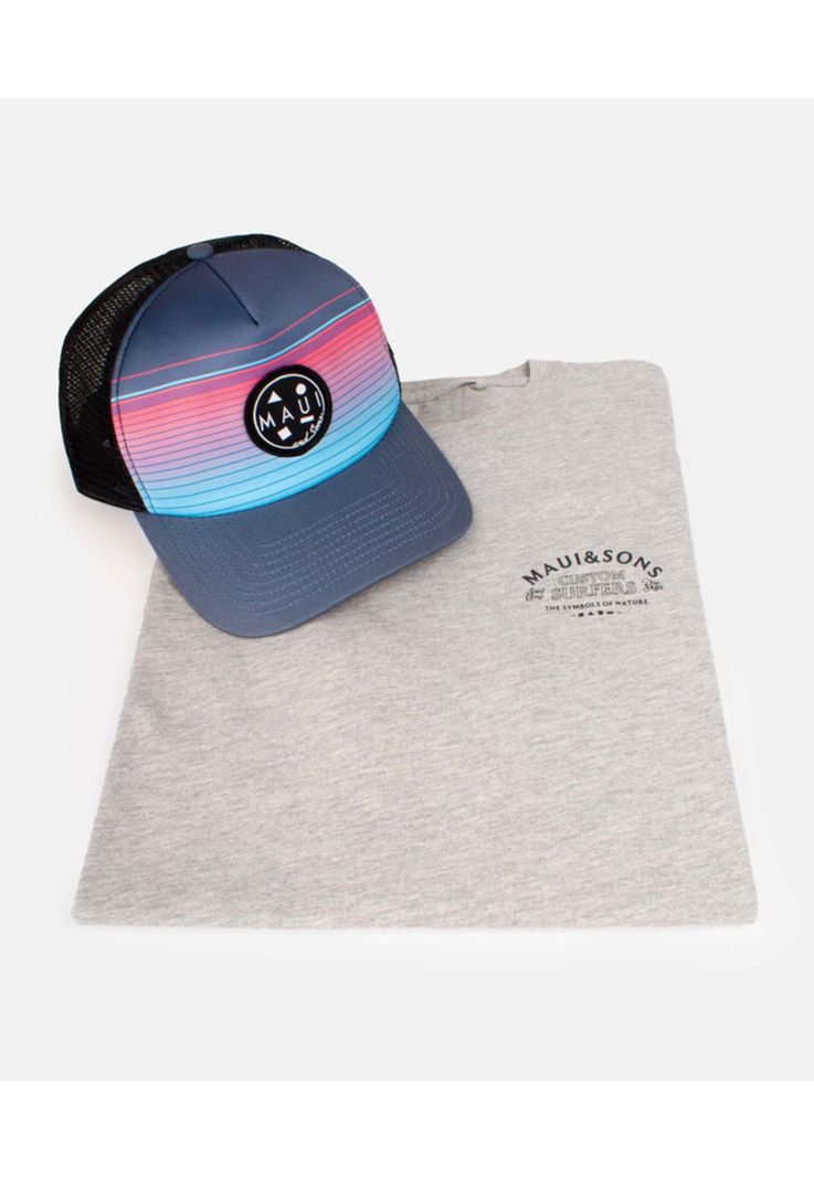 Pack Polera Jockey Hombre Gris claro Maui and sons-3