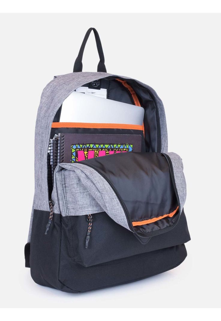 Mochila Santos Hombre Gris Maui and Sons-3