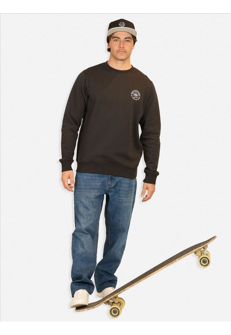 Poleron CR Dangelo Negro Hombre Maui and Sons-2