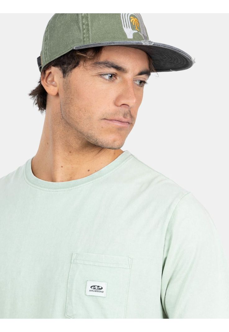 Polera MC Kyla  Verde Hombre Maui And Sons-2