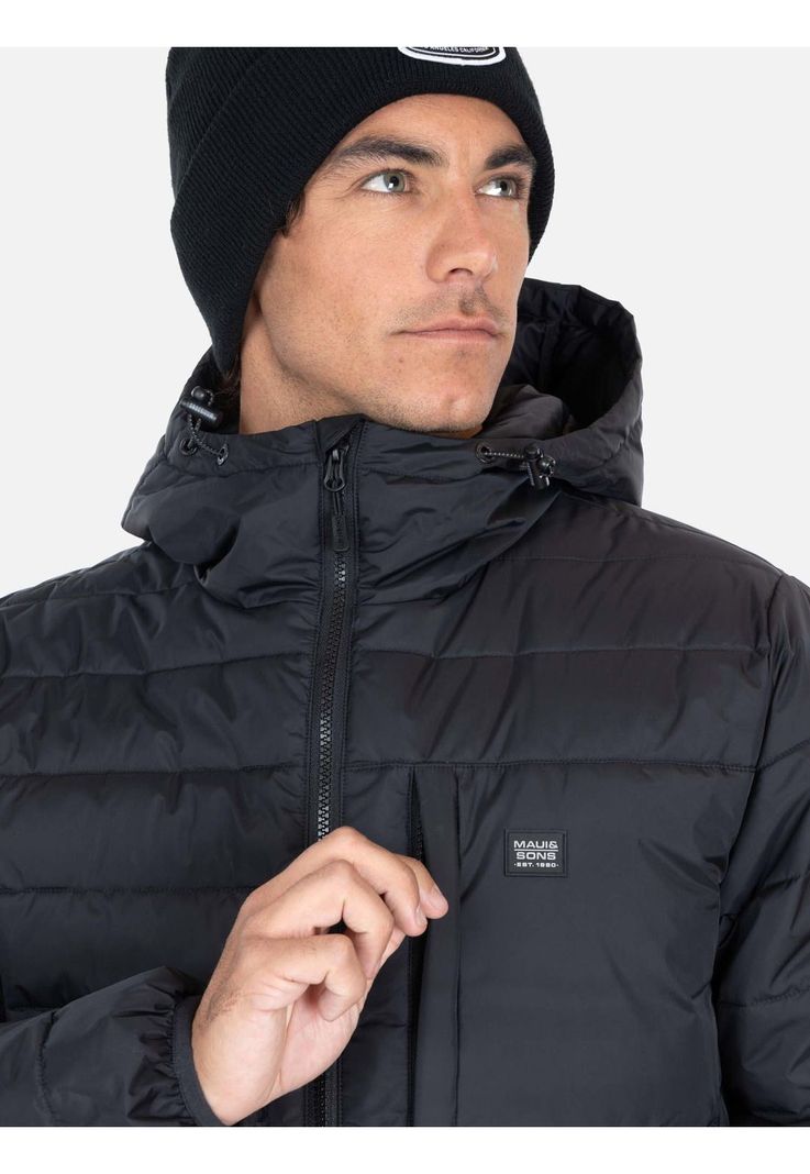 Parka Gélida Negro Hombre Maui And Sons-2