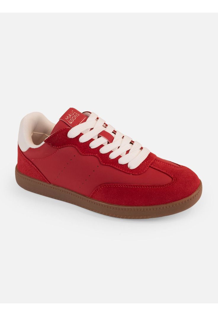 Zapatilla Indie Rojo Mujer Maui And Sons-0