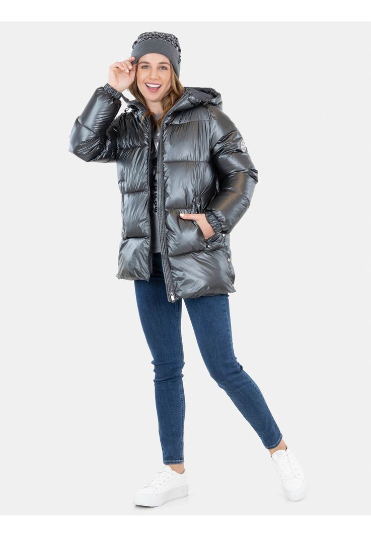 Parka Grace Bay Negro Mujer Maui And Sons-3