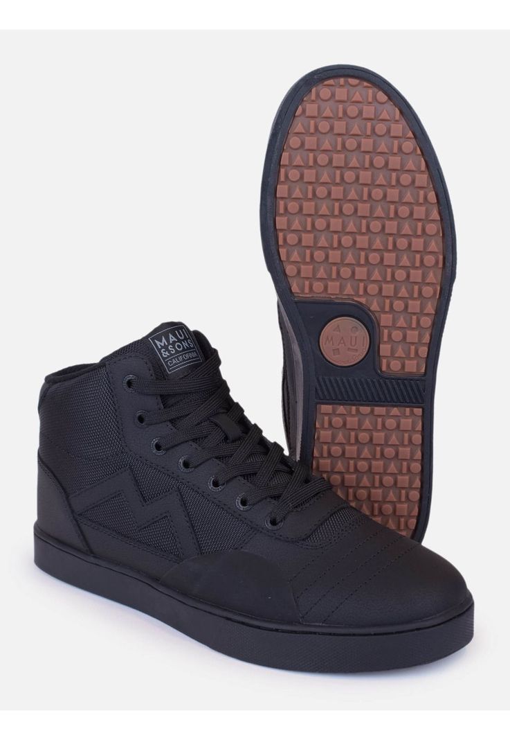 Zapatilla Mone Negra Hombre Maui And Sons-3