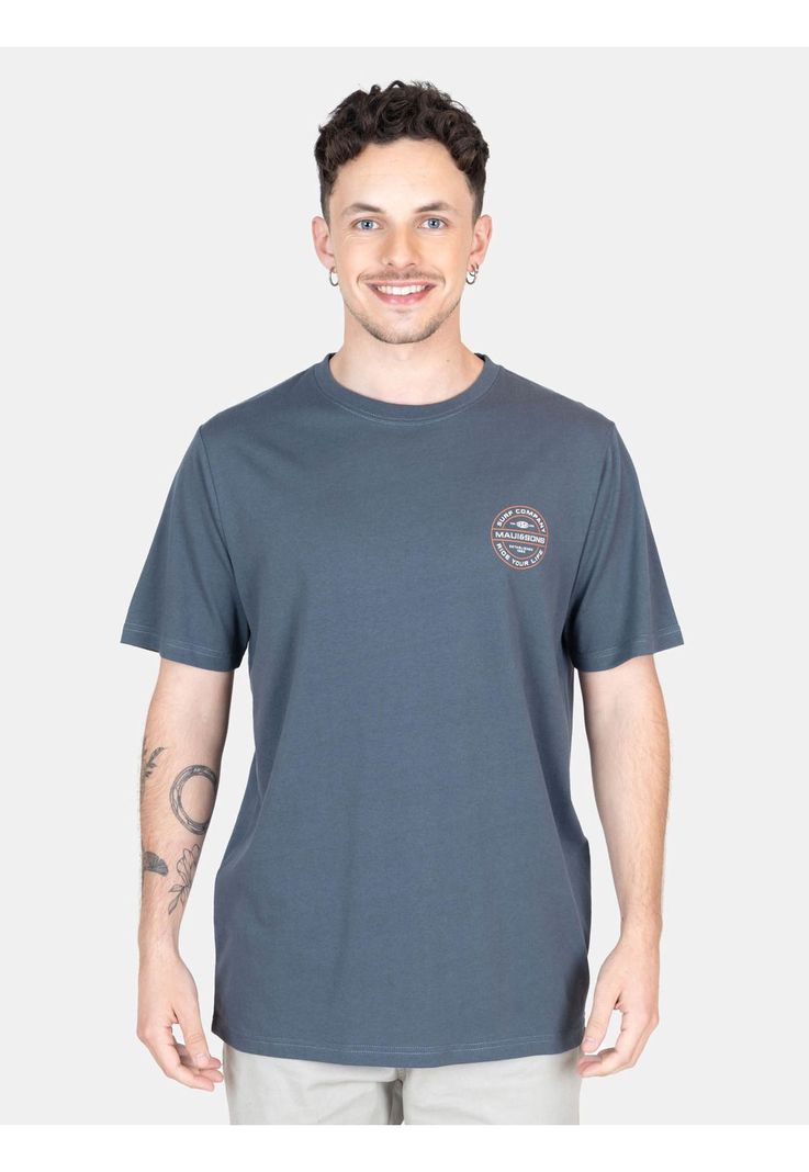 Polera MC Mana Gris  Hombre Maui And Sons-0