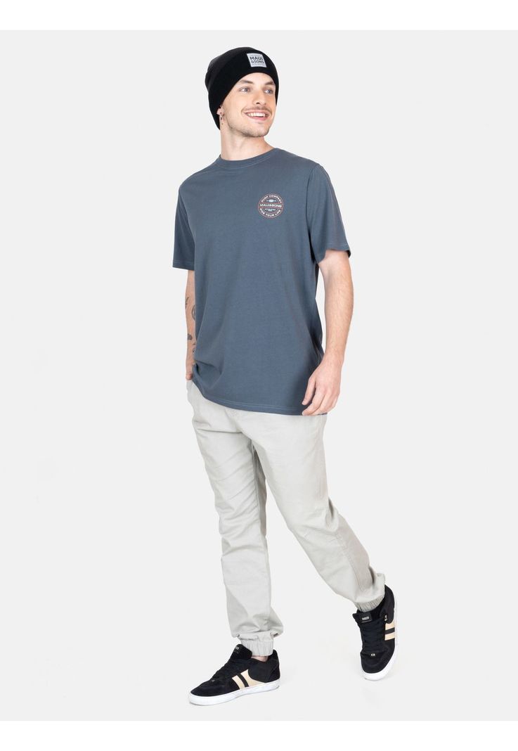Polera MC Mana Gris  Hombre Maui And Sons-3