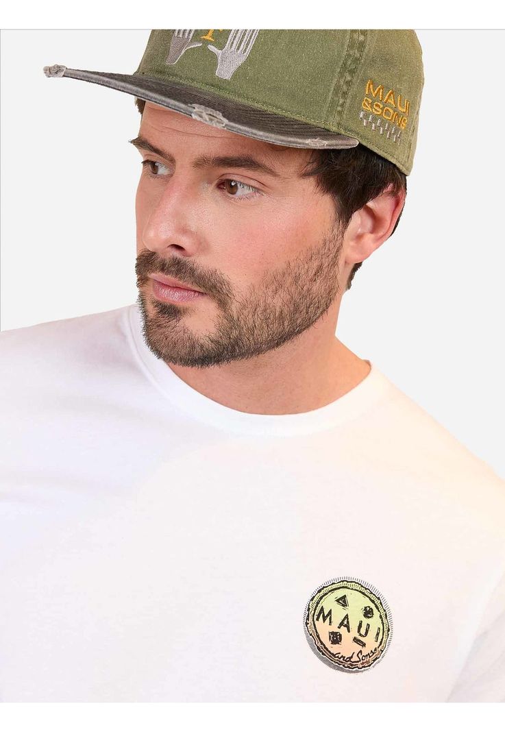 Polera MC Palace Cy Blanco Hombre Maui And Sons-3
