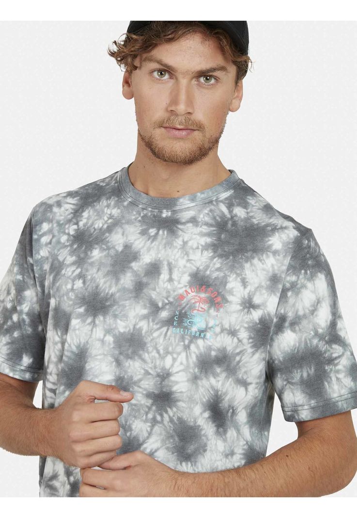 Polera MAUI SEAL TIE DYE Hombre Multicolor Maui and Sons