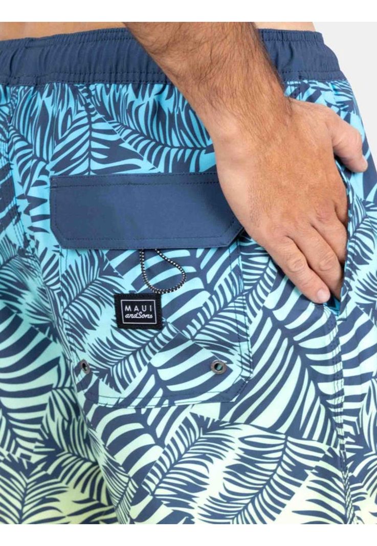 Traje De Baño Valient Multicolor Hombre Maui And Sons-2