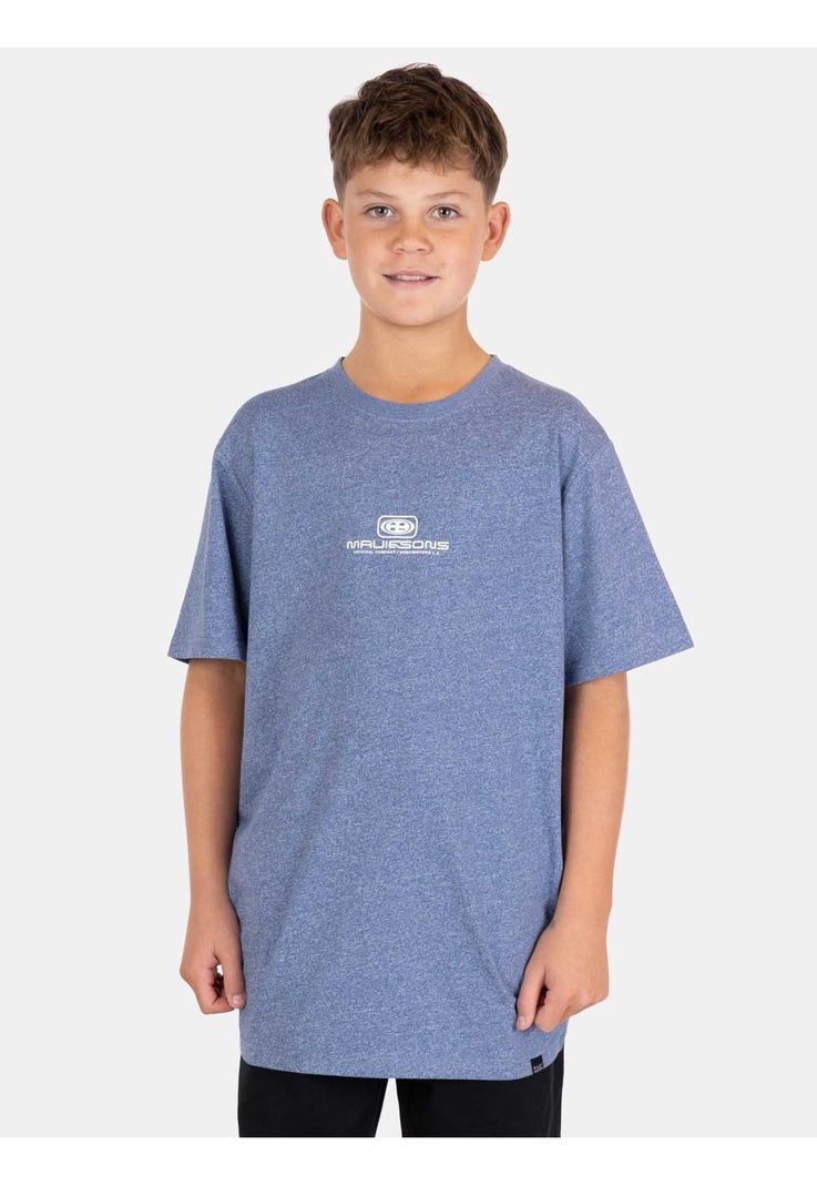 Polera MC Oceano Rider Azul Infantil Maui And Sons