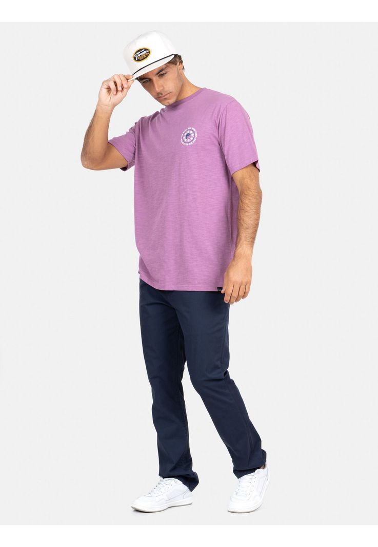 Polera MC Hawaiian Island Burdeo Hombre Maui And Sons-2