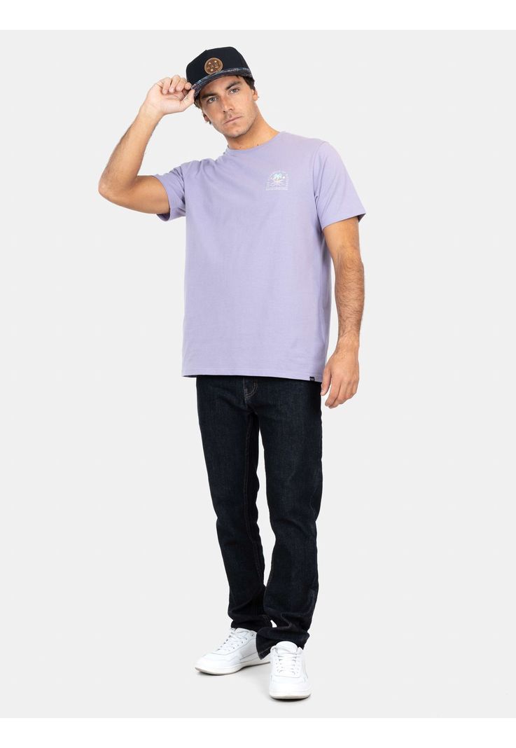 Polera MC The Symbols Of Nature  Morado Hombre Maui And Sons-3